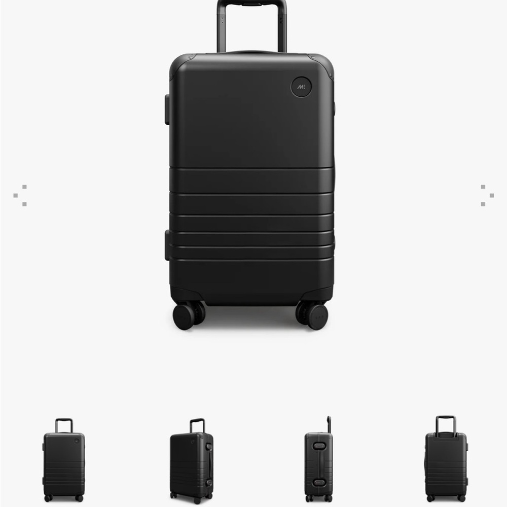 Brand new monos hybrid carryon suitcase - black - in box